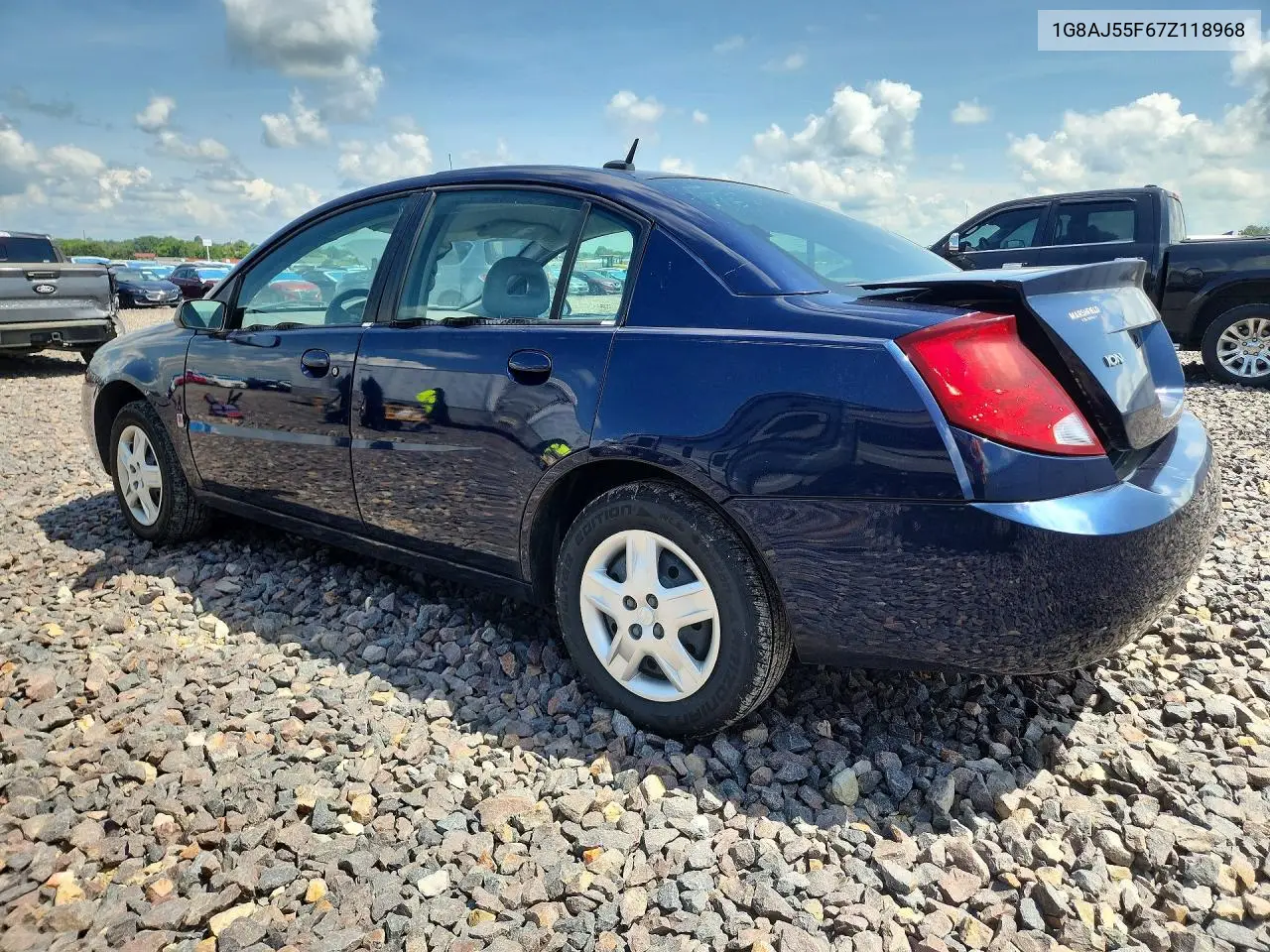 2007 Saturn Ion Level 2 VIN: 1G8AJ55F67Z118968 Lot: 55003146