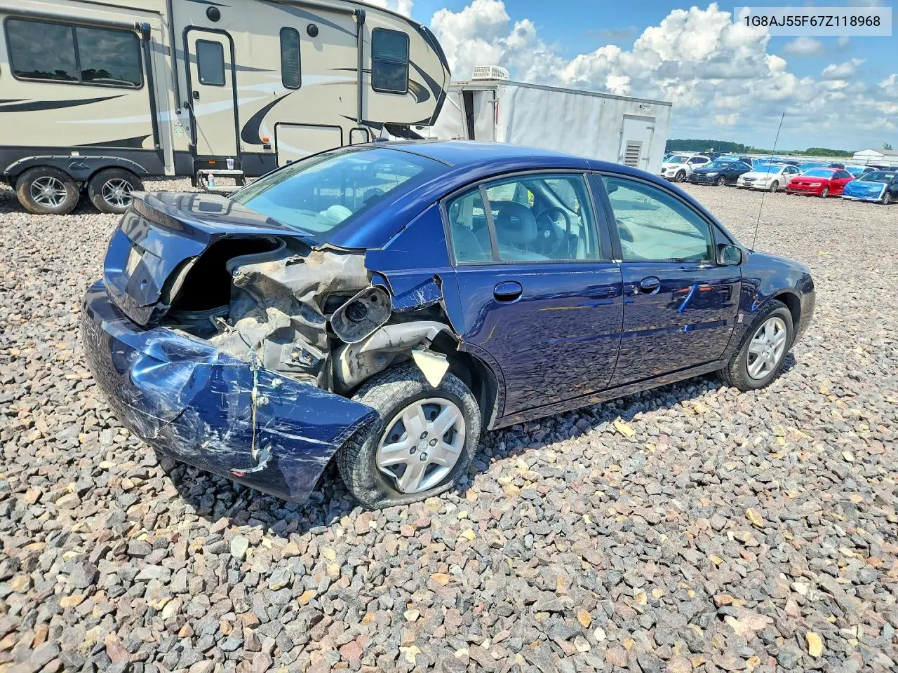 2007 Saturn Ion Level 2 VIN: 1G8AJ55F67Z118968 Lot: 55003146