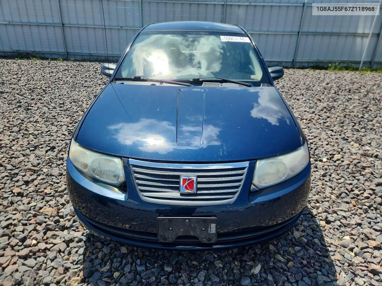 2007 Saturn Ion Level 2 VIN: 1G8AJ55F67Z118968 Lot: 55003146