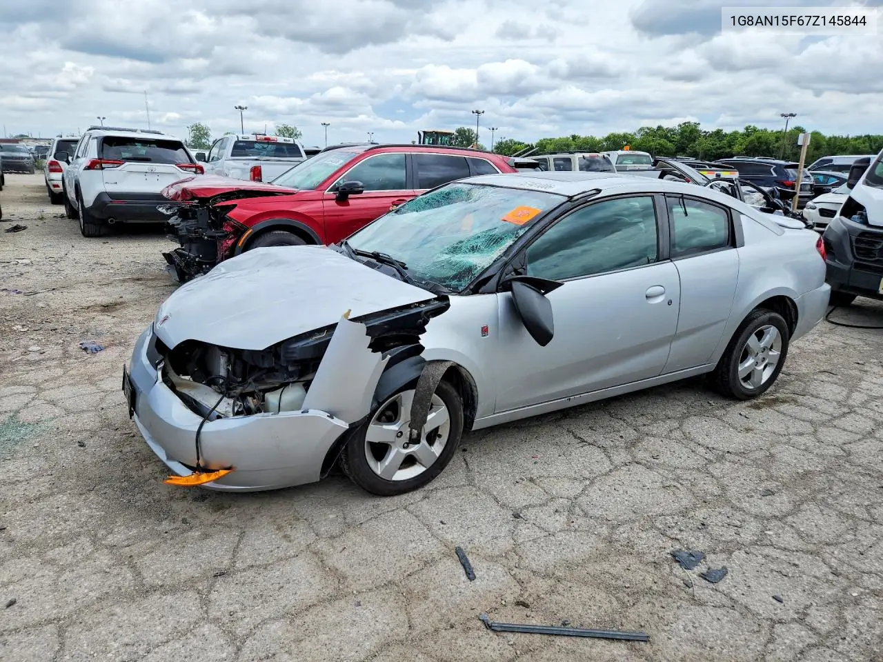 2007 Saturn Ion Level 2 VIN: 1G8AN15F67Z145844 Lot: 57481006