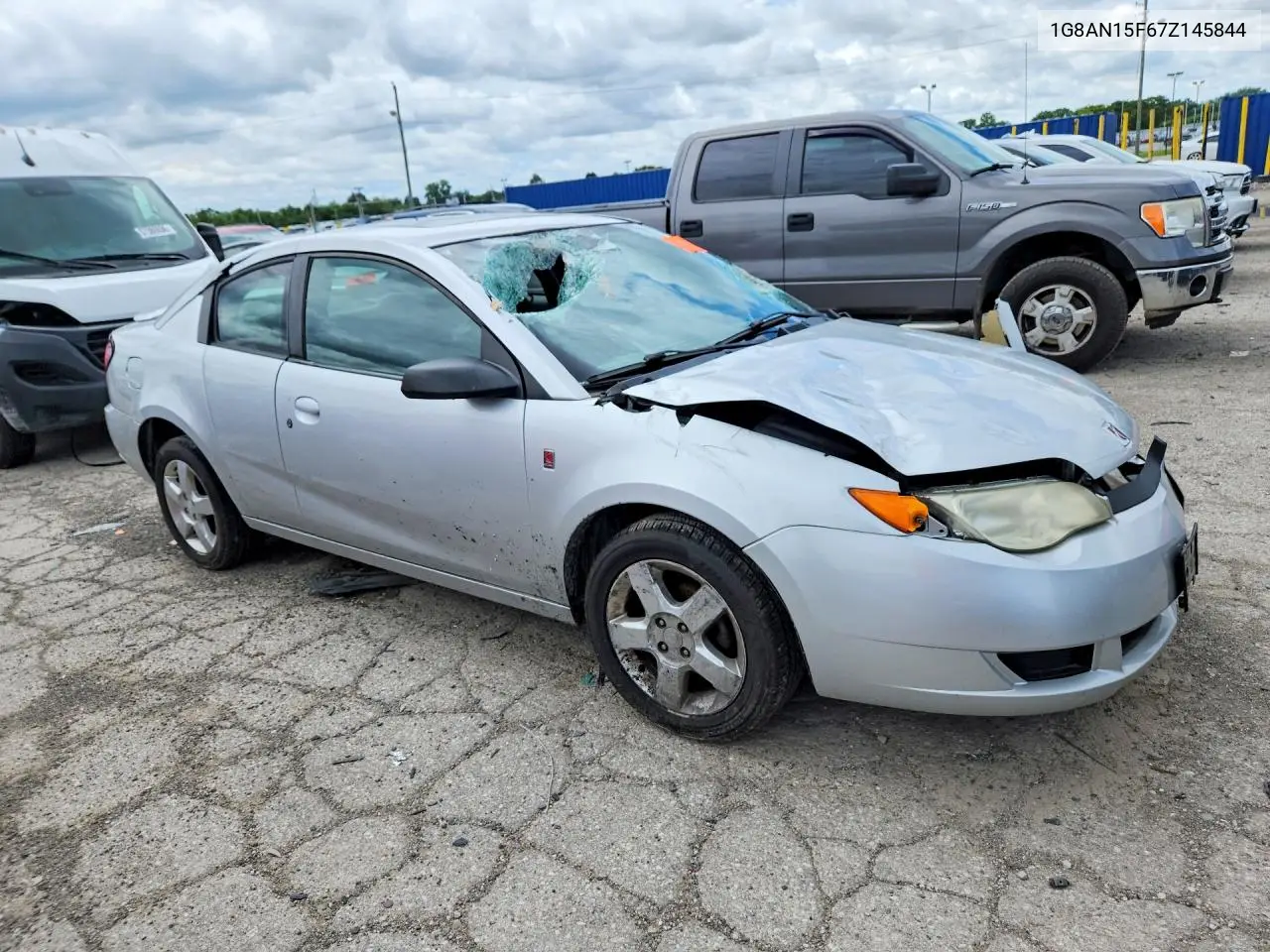 2007 Saturn Ion Level 2 VIN: 1G8AN15F67Z145844 Lot: 57481006