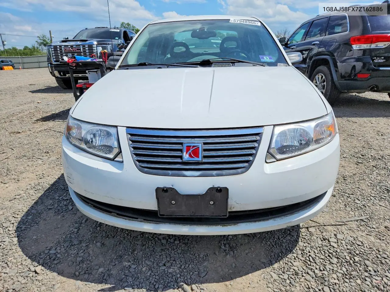 2007 Saturn Ion Level 2 VIN: 1G8AJ58FX7Z162886 Lot: 57948966