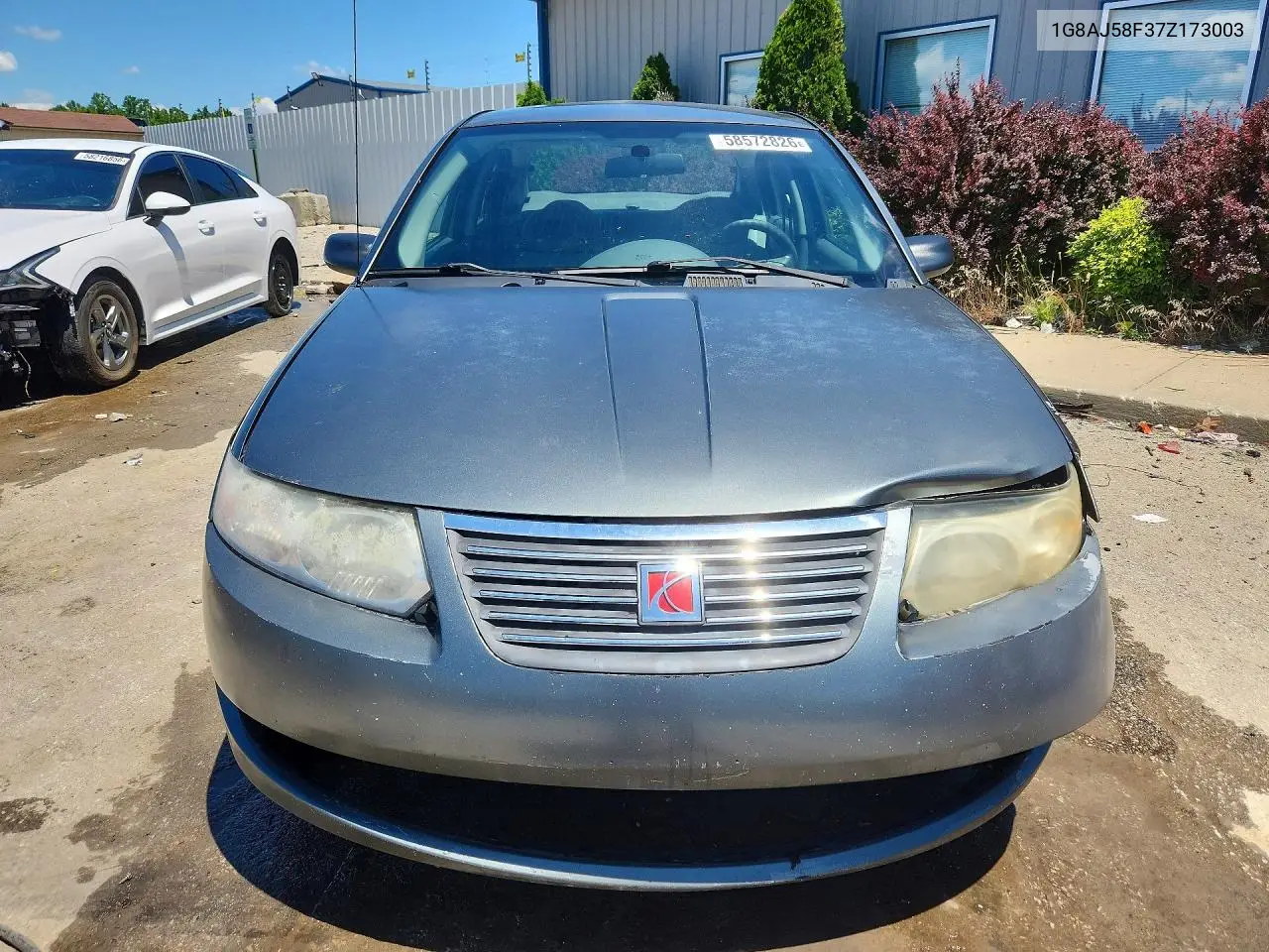 2007 Saturn Ion Level 2 VIN: 1G8AJ58F37Z173003 Lot: 58572826