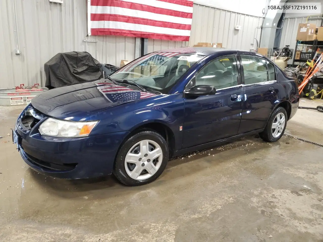 2007 Saturn Ion Level 2 VIN: 1G8AJ55F17Z191116 Lot: 59585525