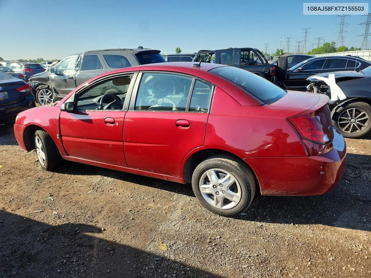 2007 Saturn Ion Level 2 VIN: 1G8AJ58FX7Z155503 Lot: 60192566