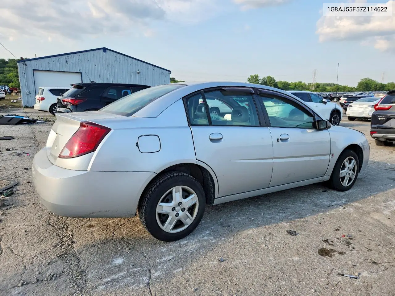 2007 Saturn Ion Level 2 VIN: 1G8AJ55F57Z114622 Lot: 60894796