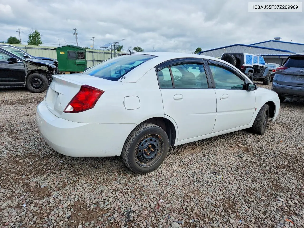 2007 Saturn Ion Level 2 VIN: 1G8AJ55F37Z209969 Lot: 61285596