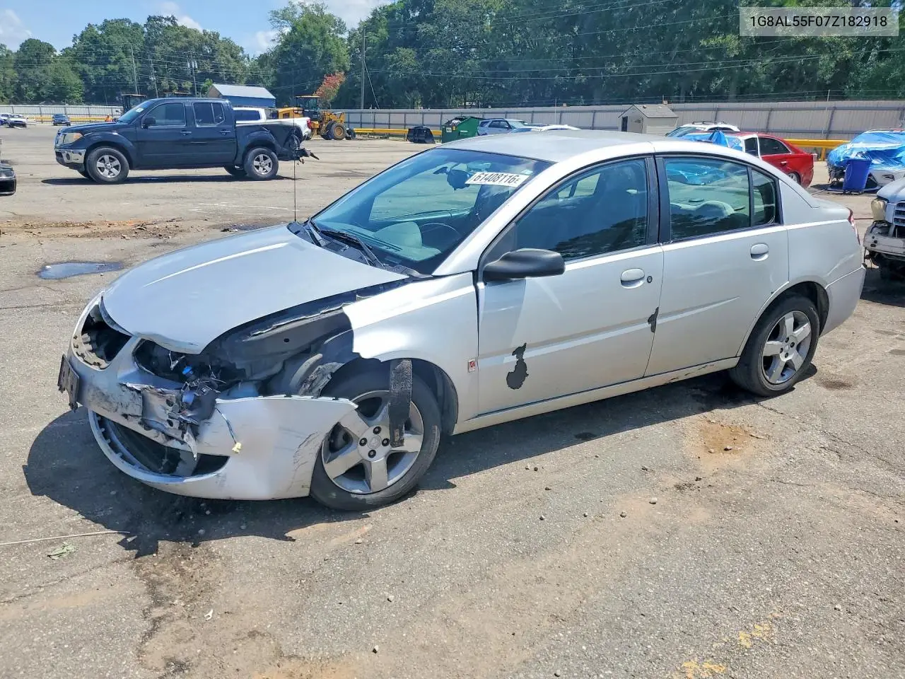 2007 Saturn Ion VIN: 1G8AL55F07Z182918 Lot: 61408116