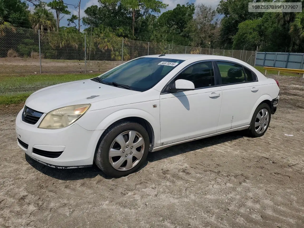 2009 Saturn Ion Xe VIN: 1G8ZS57B89F177907 Lot: 60151686
