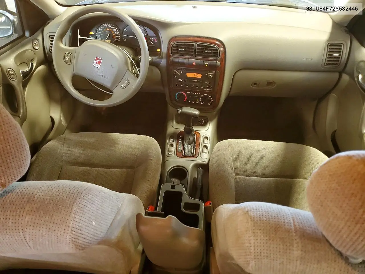 2002 Saturn Lw200 VIN: 1G8JU84F72Y532446 Lot: 60507106