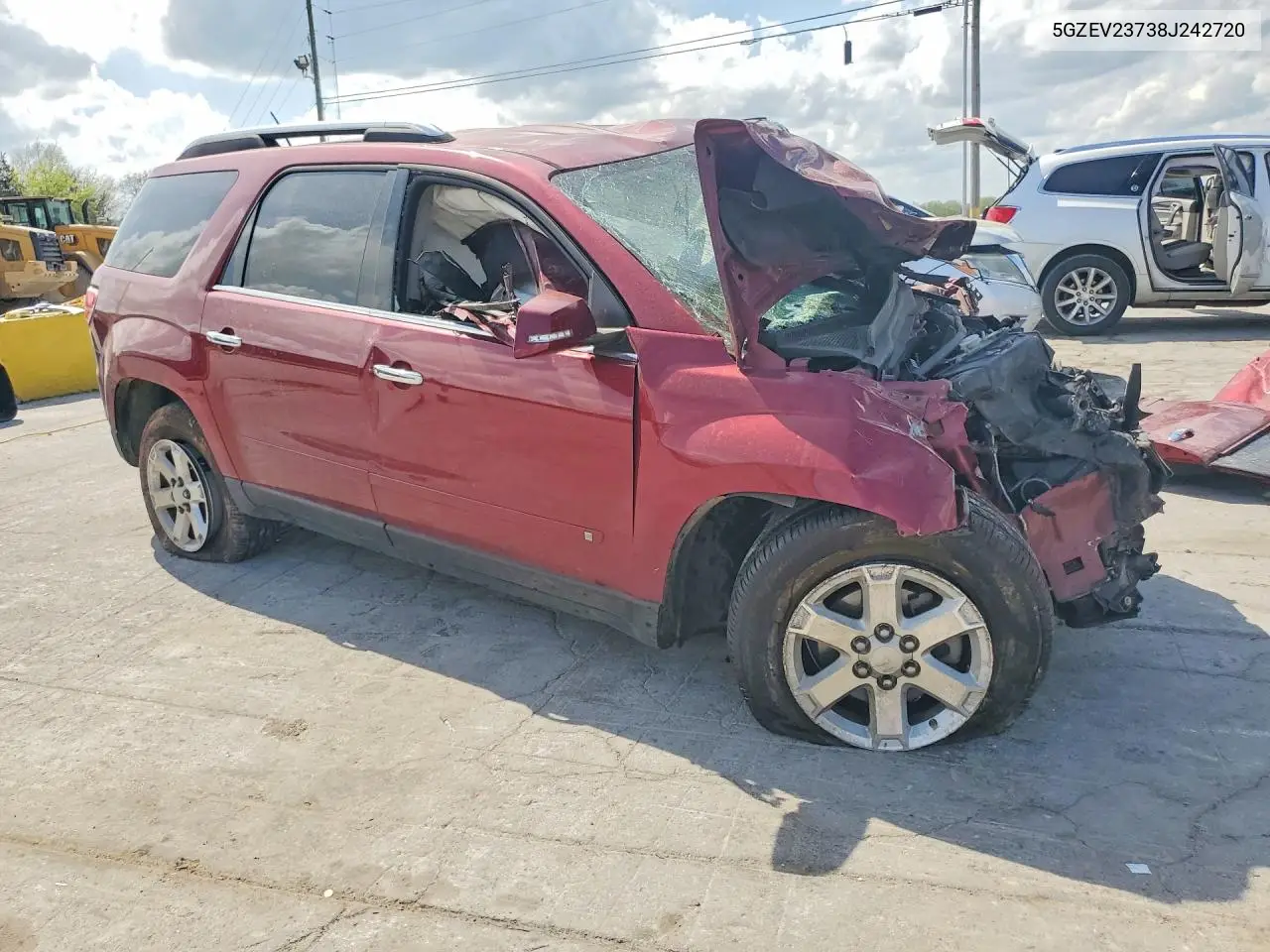 2008 Saturn Outlook Xr VIN: 5GZEV23738J242720 Lot: 48348156