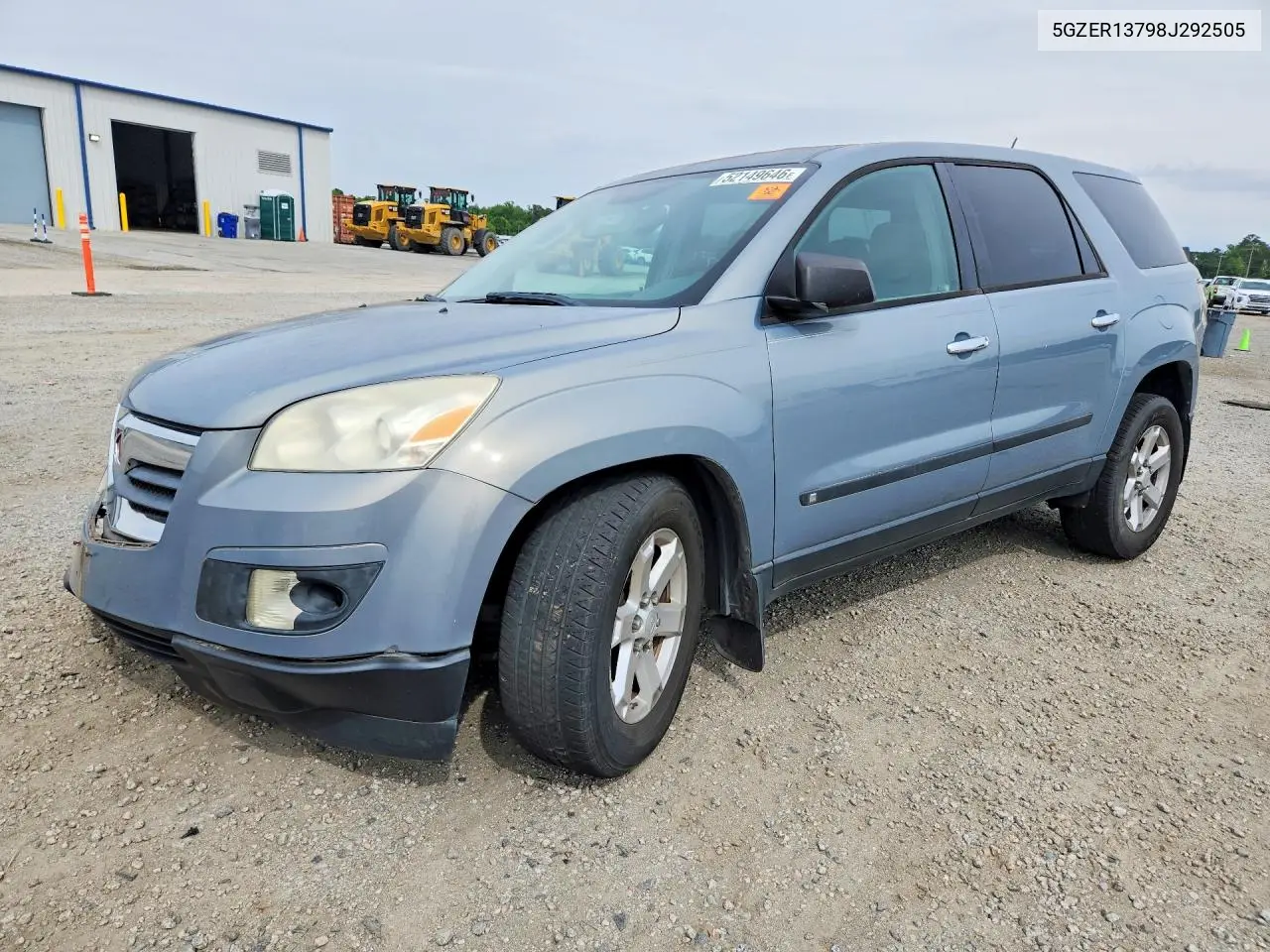 2008 Saturn Outlook Xe VIN: 5GZER13798J292505 Lot: 52149646