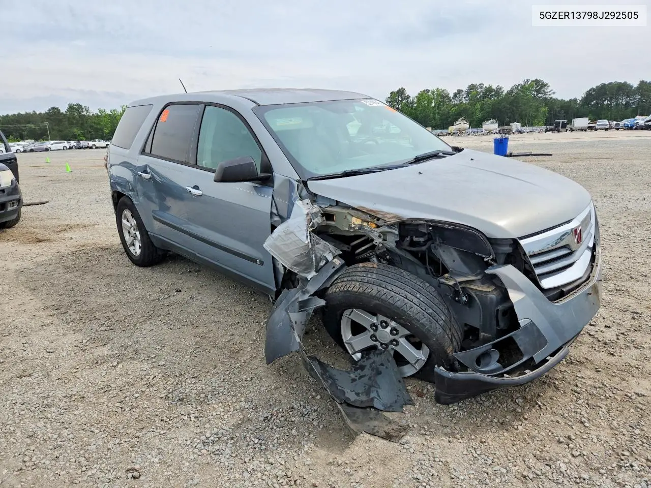 2008 Saturn Outlook Xe VIN: 5GZER13798J292505 Lot: 52149646