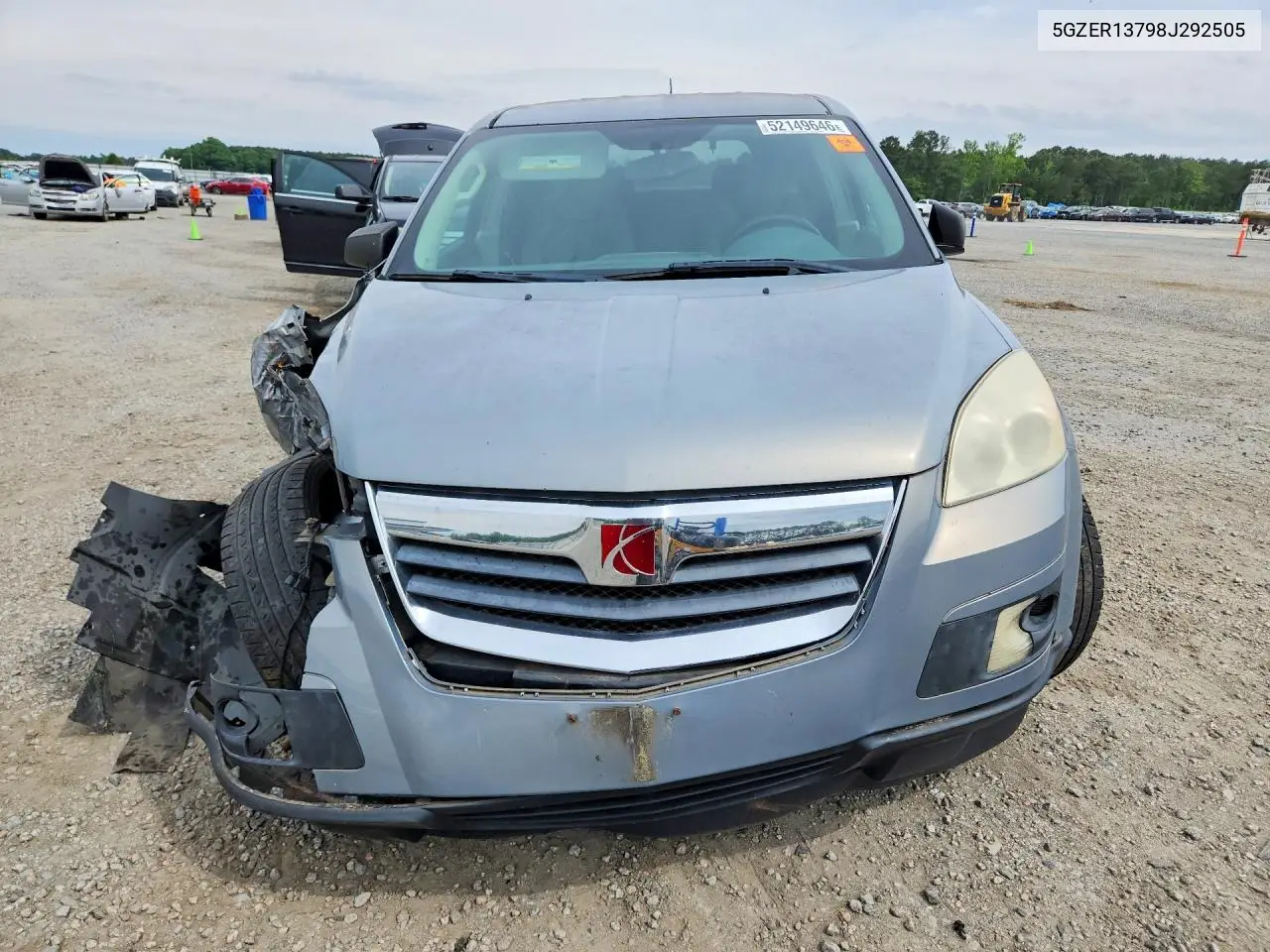 2008 Saturn Outlook Xe VIN: 5GZER13798J292505 Lot: 52149646