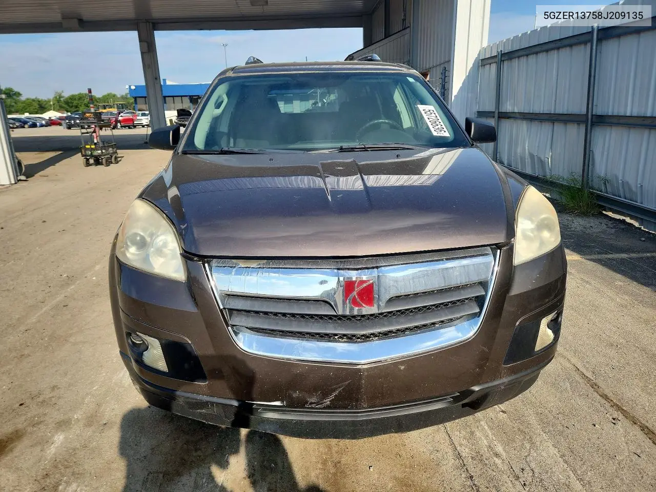2008 Saturn Outlook Xe VIN: 5GZER13758J209135 Lot: 55726636