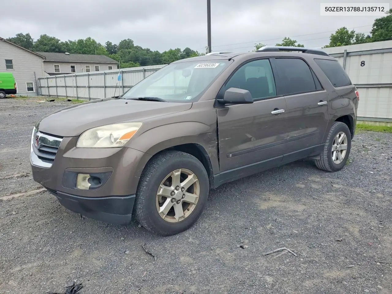 2008 Saturn Outlook Xe VIN: 5GZER13788J135712 Lot: 60296036