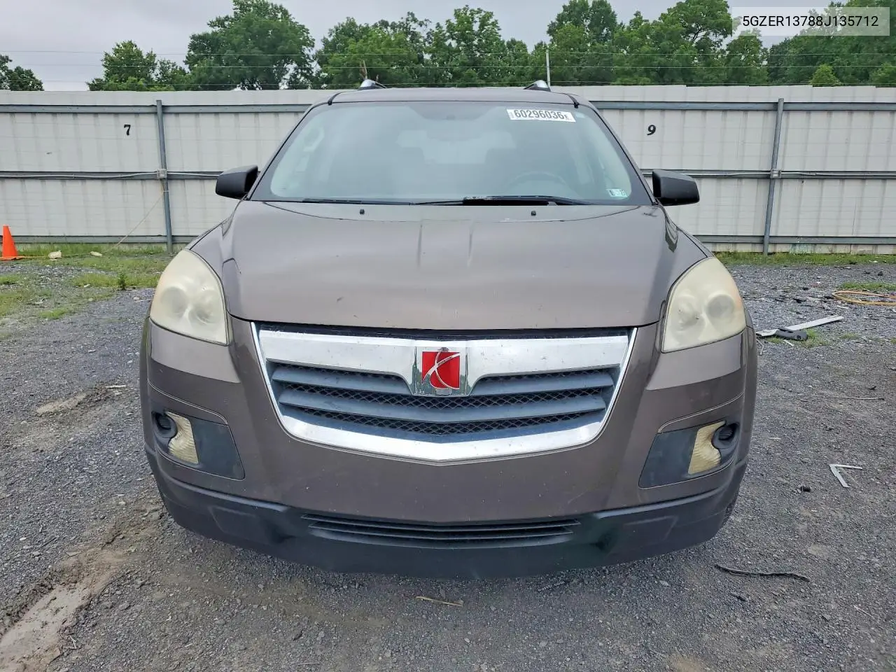 2008 Saturn Outlook Xe VIN: 5GZER13788J135712 Lot: 60296036