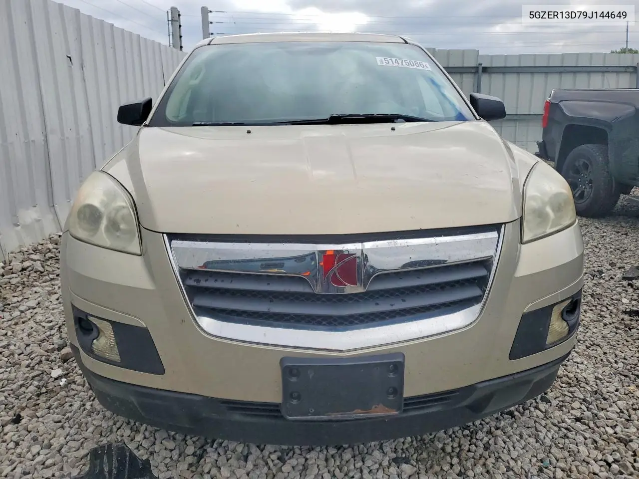 2009 Saturn Outlook Xe VIN: 5GZER13D79J144649 Lot: 51475086