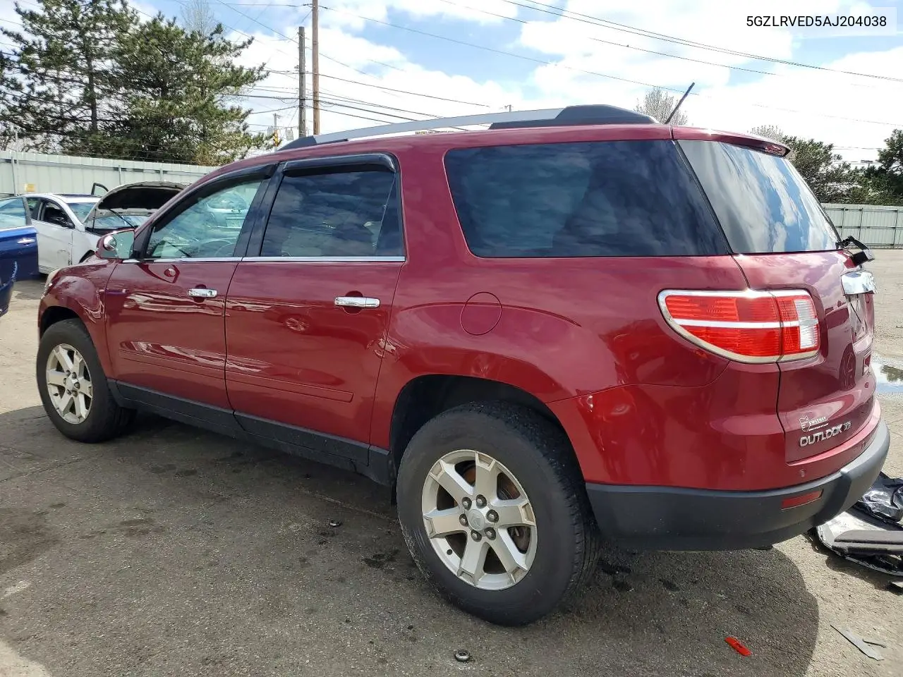 2010 Saturn Outlook Xr VIN: 5GZLRVED5AJ204038 Lot: 47813346