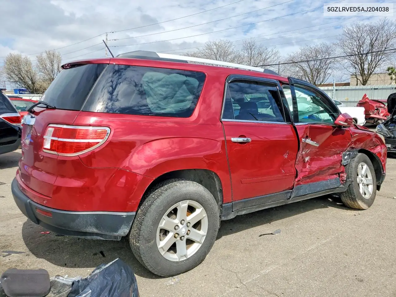 2010 Saturn Outlook Xr VIN: 5GZLRVED5AJ204038 Lot: 47813346