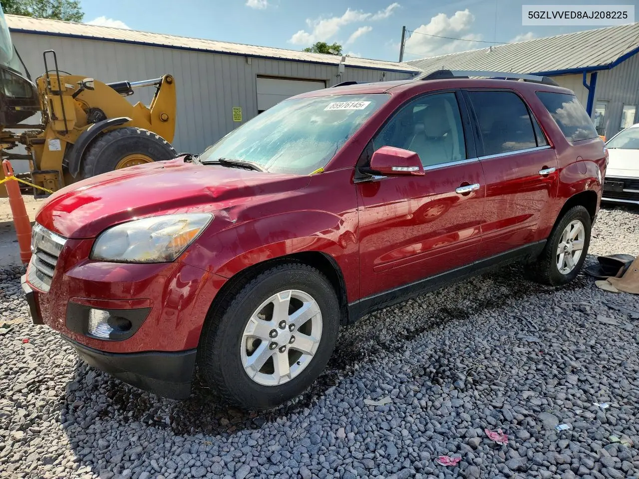 2010 Saturn Outlook Xr VIN: 5GZLVVED8AJ208225 Lot: 85976145