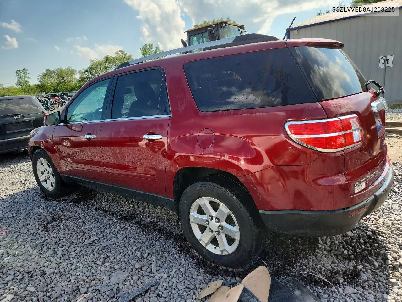 2010 Saturn Outlook Xr VIN: 5GZLVVED8AJ208225 Lot: 85976145