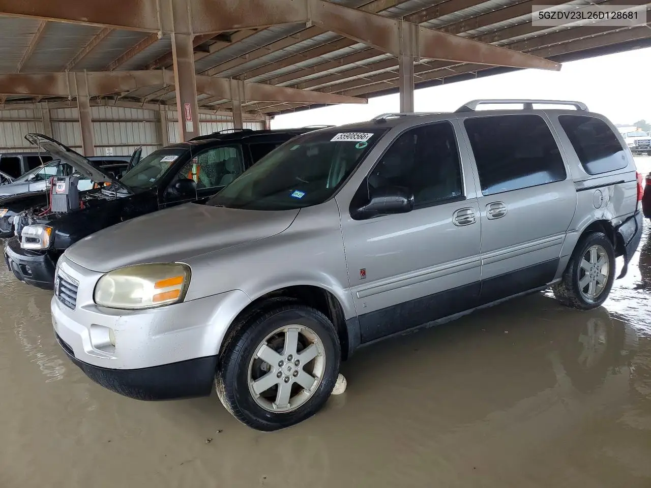 2006 Saturn Relay 3 VIN: 5GZDV23L26D128681 Lot: 55908566