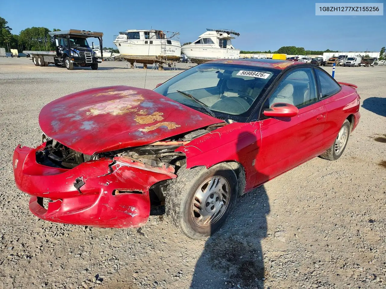 1999 Saturn Sc2 VIN: 1G8ZH1277XZ155256 Lot: 56988426