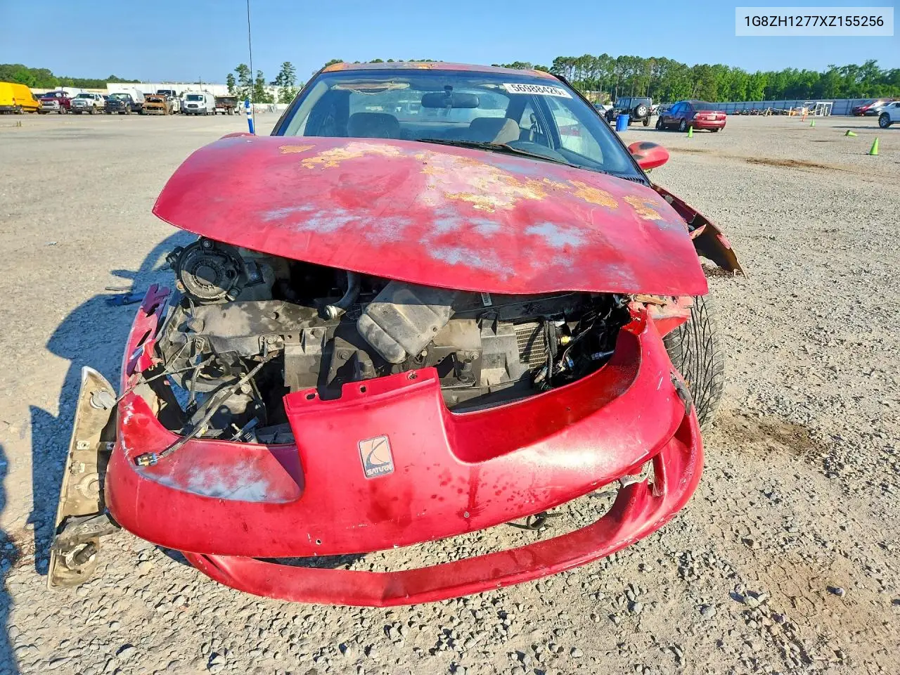 1999 Saturn Sc2 VIN: 1G8ZH1277XZ155256 Lot: 56988426