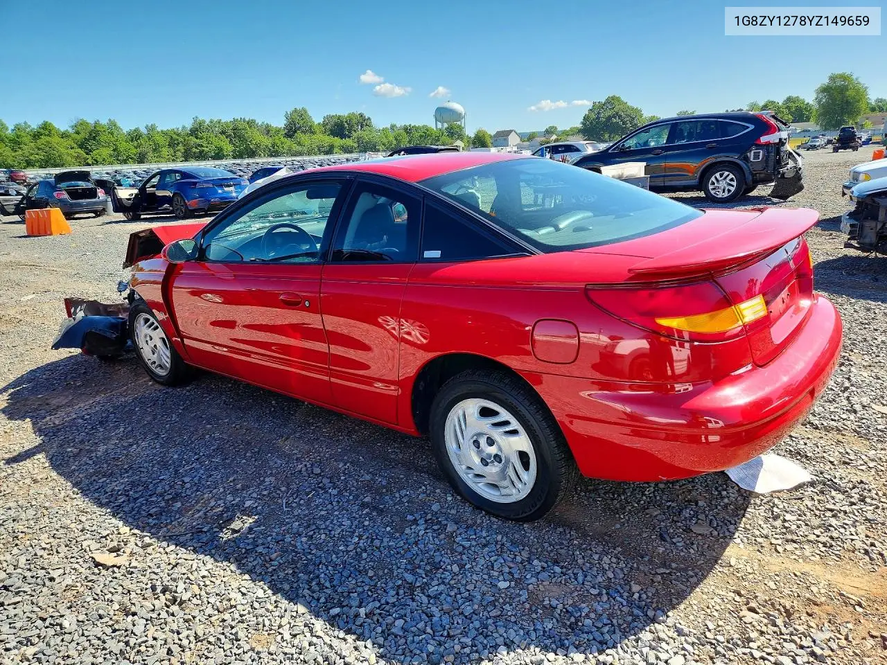 2000 Saturn Sc2 VIN: 1G8ZY1278YZ149659 Lot: 57439116