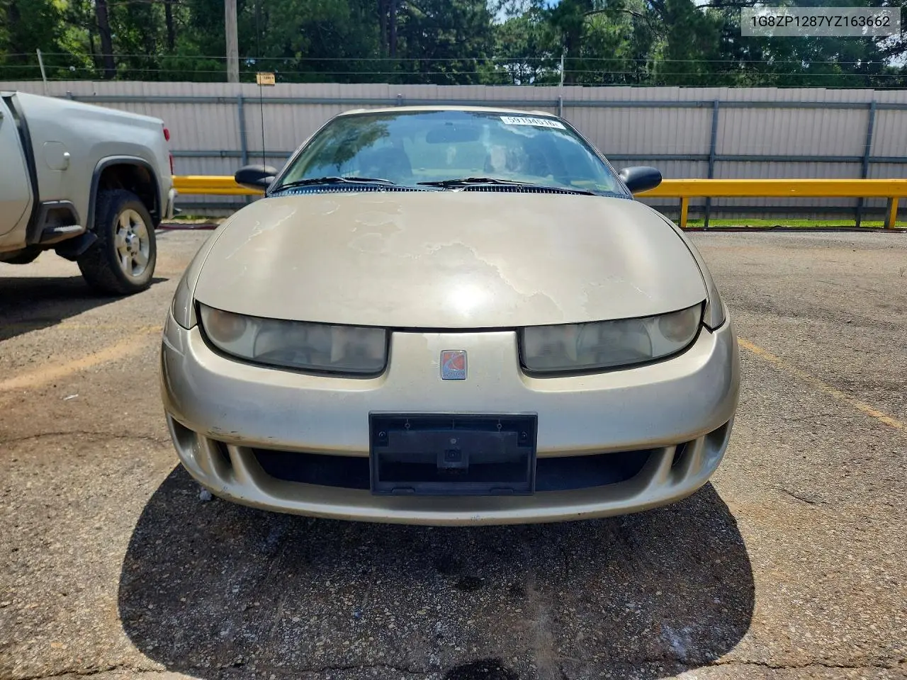 2000 Saturn Sc1 VIN: 1G8ZP1287YZ163662 Lot: 59194516