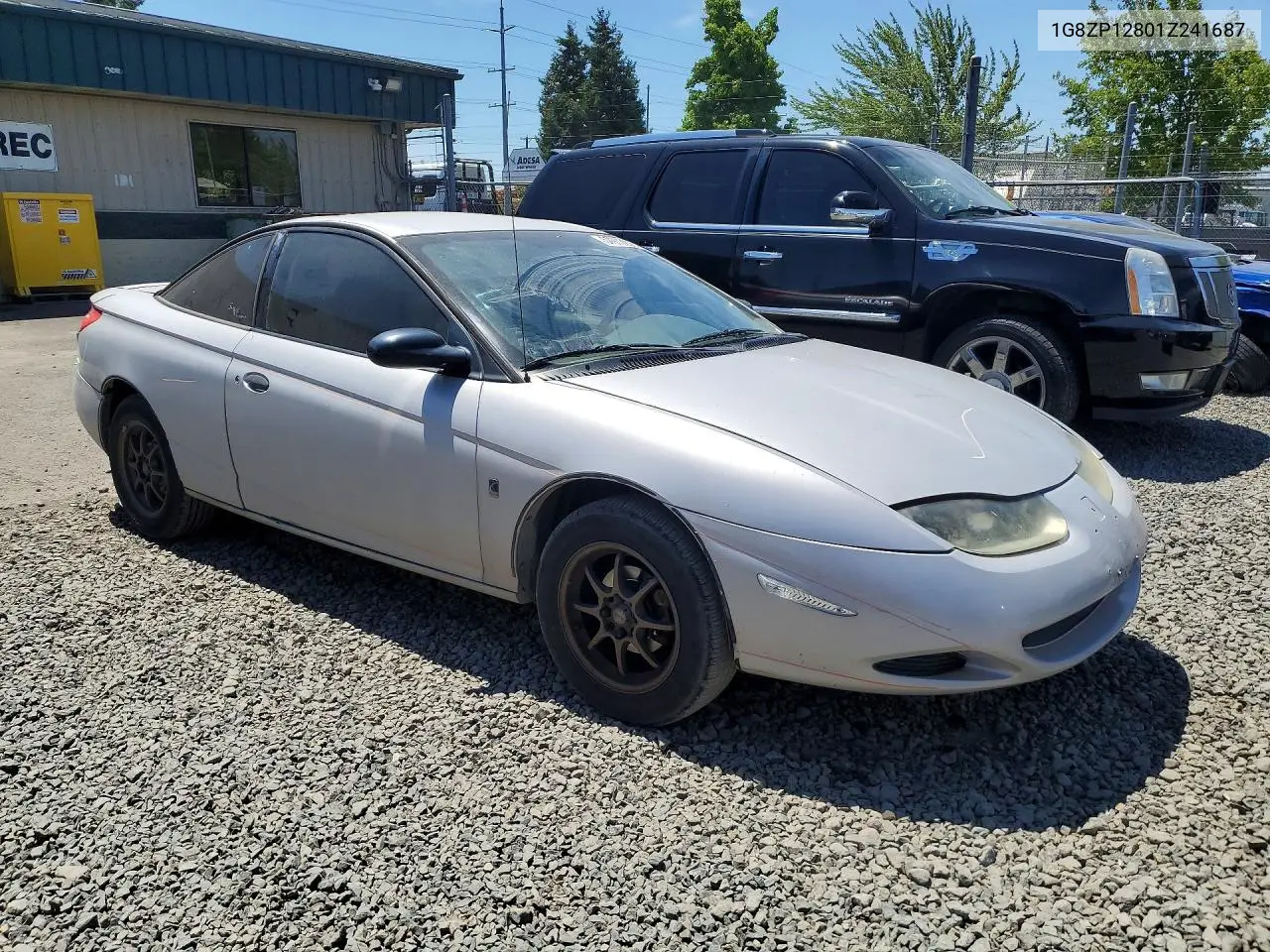 2001 Saturn Sc1 VIN: 1G8ZP12801Z241687 Lot: 57972206