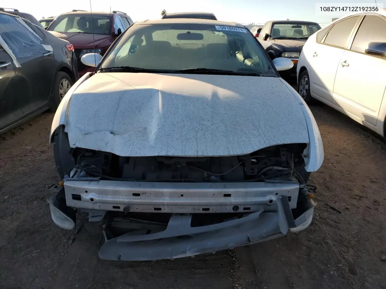 2002 Saturn Sc2 VIN: 1G8ZY14712Z192356 Lot: 59186974