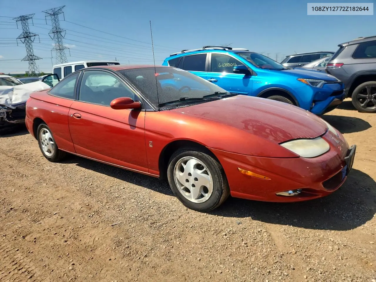 2002 Saturn Sc2 VIN: 1G8ZY12772Z182644 Lot: 60821716