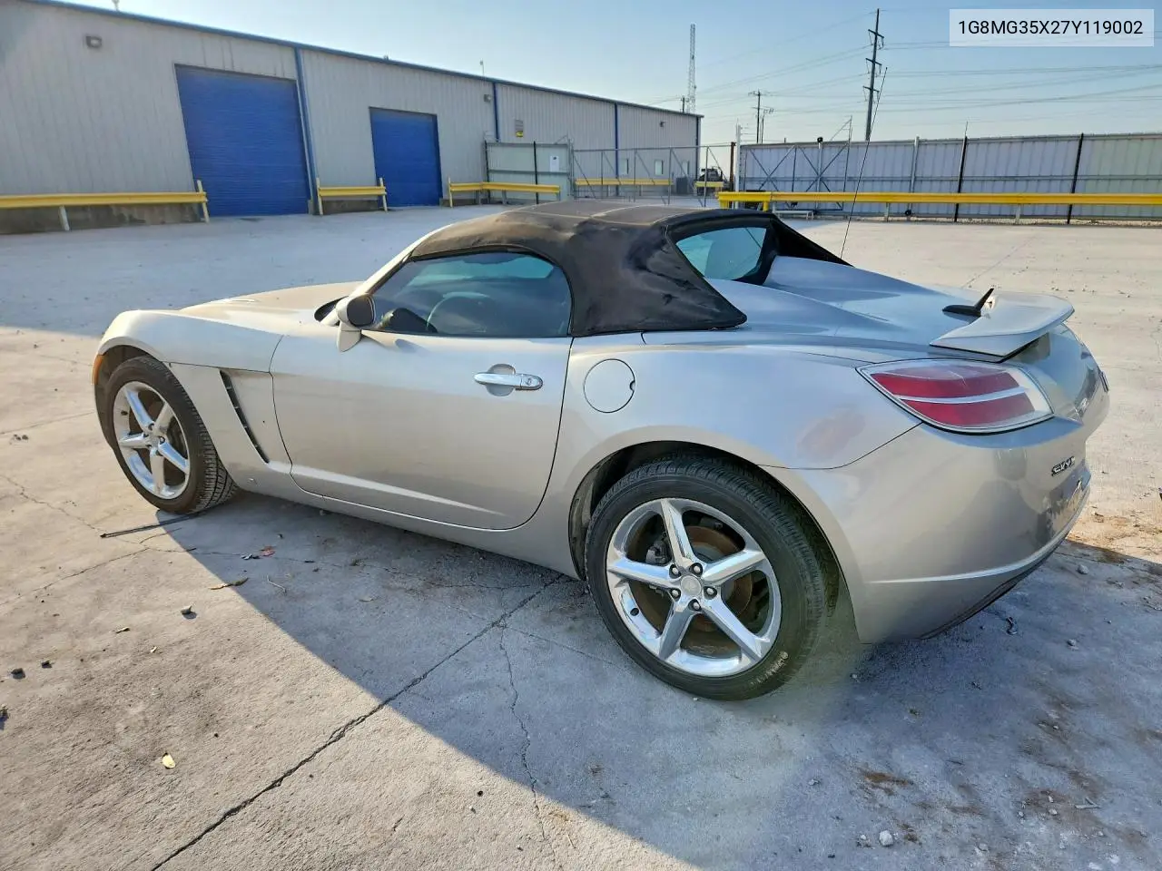 2007 Saturn Sky Redline VIN: 1G8MG35X27Y119002 Lot: 55098756