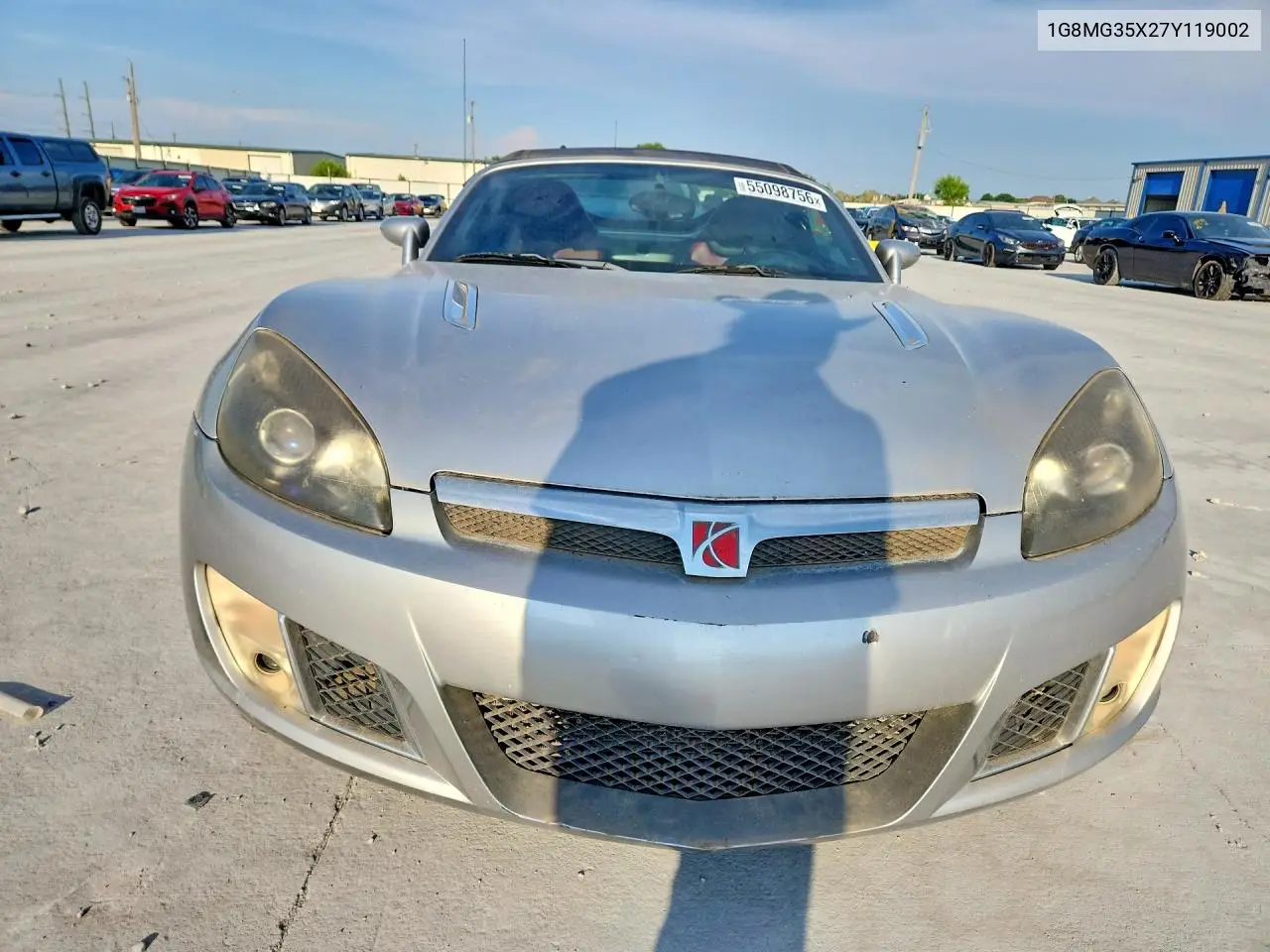 2007 Saturn Sky Redline VIN: 1G8MG35X27Y119002 Lot: 55098756