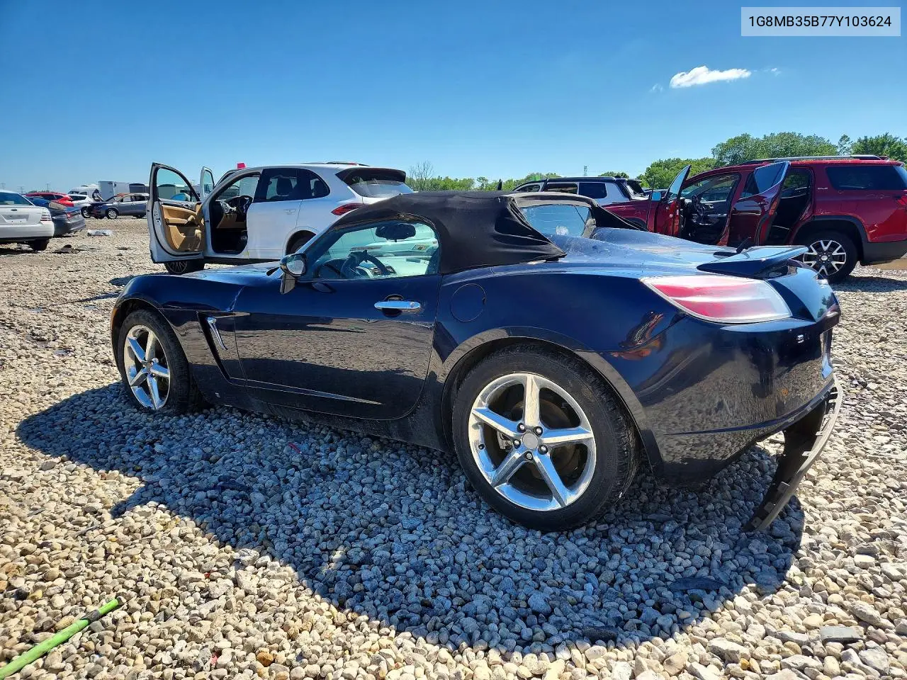 2007 Saturn Sky VIN: 1G8MB35B77Y103624 Lot: 57040466