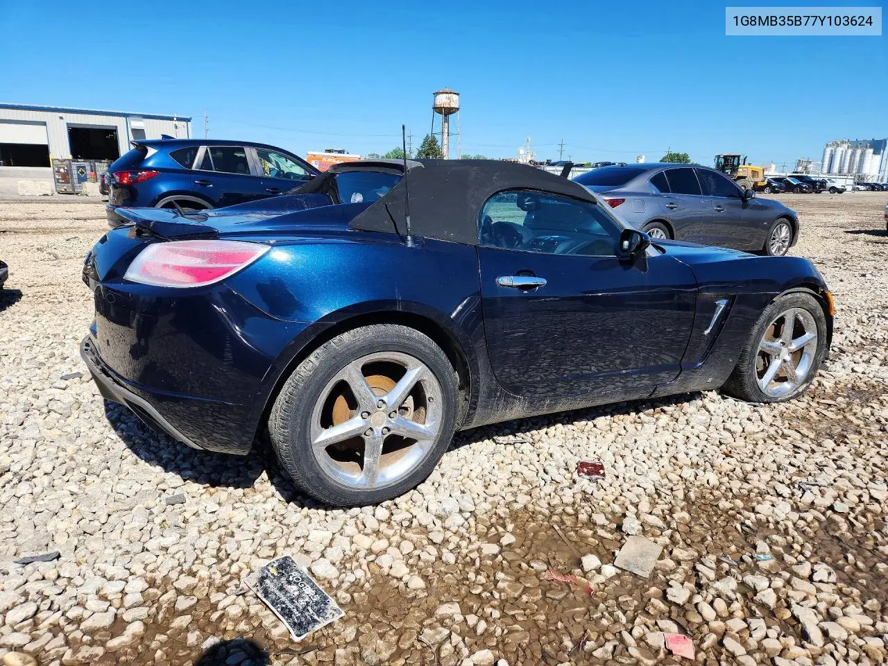 2007 Saturn Sky VIN: 1G8MB35B77Y103624 Lot: 57040466