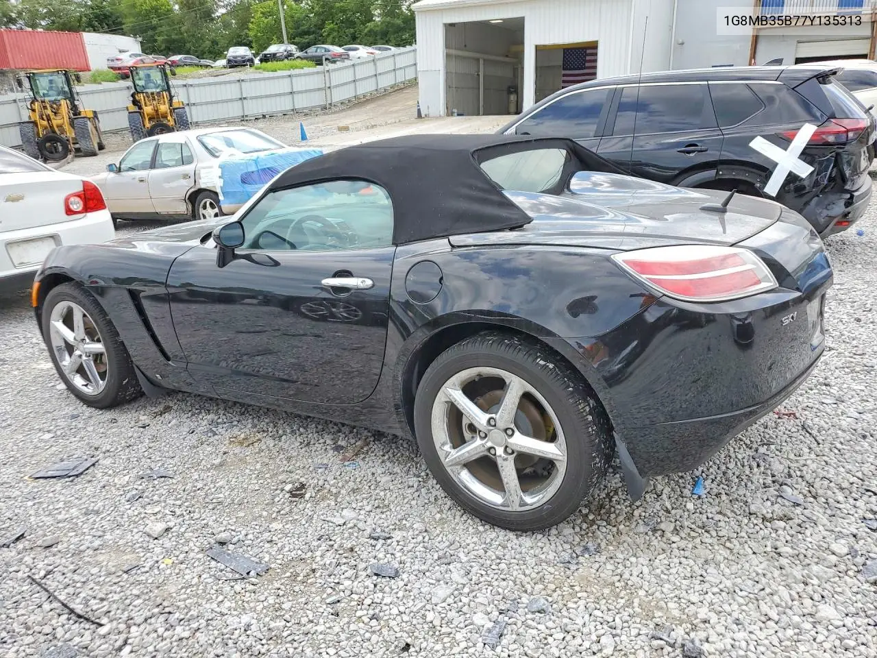 2007 Saturn Sky VIN: 1G8MB35B77Y135313 Lot: 61015996