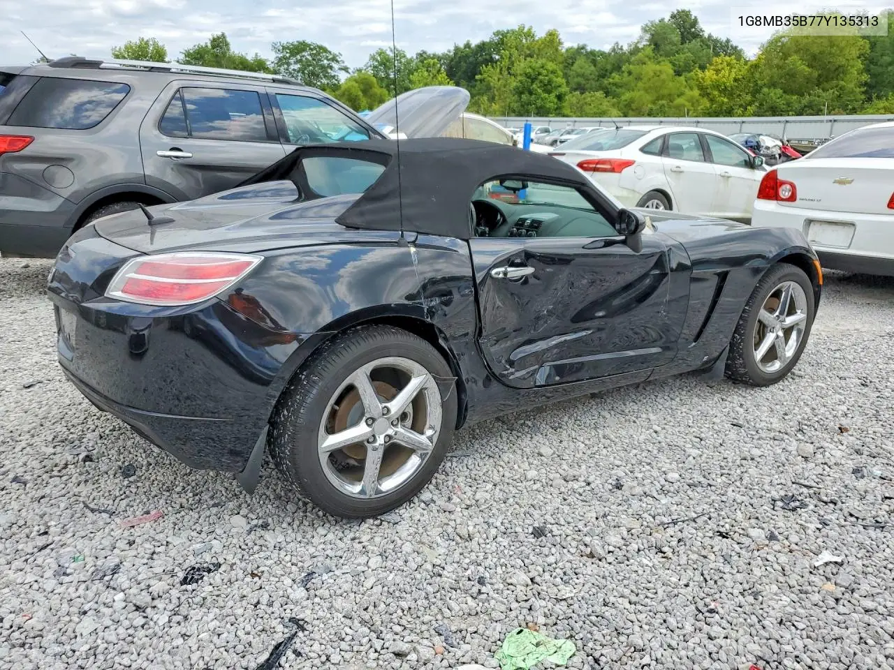 2007 Saturn Sky VIN: 1G8MB35B77Y135313 Lot: 61015996