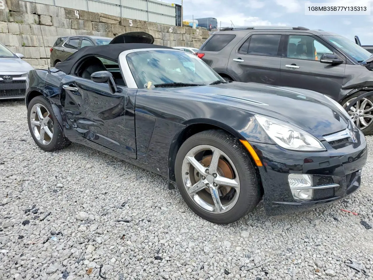 2007 Saturn Sky VIN: 1G8MB35B77Y135313 Lot: 61015996