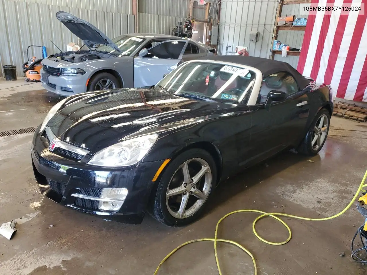 2007 Saturn Sky VIN: 1G8MB35BX7Y126024 Lot: 67764655