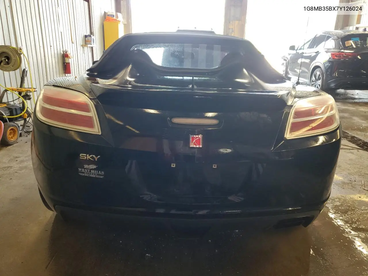 2007 Saturn Sky VIN: 1G8MB35BX7Y126024 Lot: 67764655