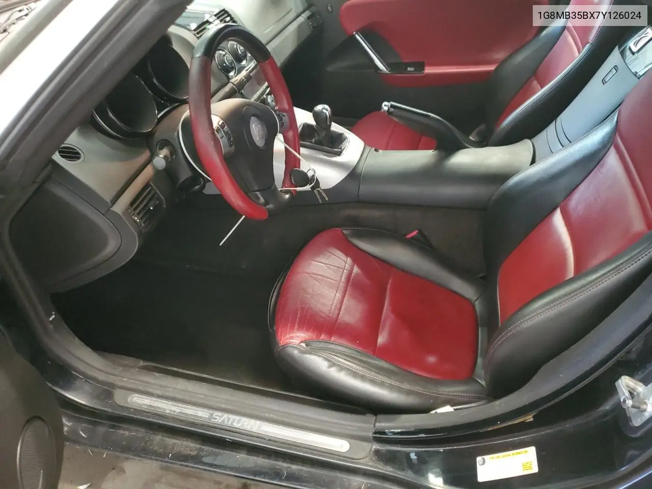 2007 Saturn Sky VIN: 1G8MB35BX7Y126024 Lot: 67764655