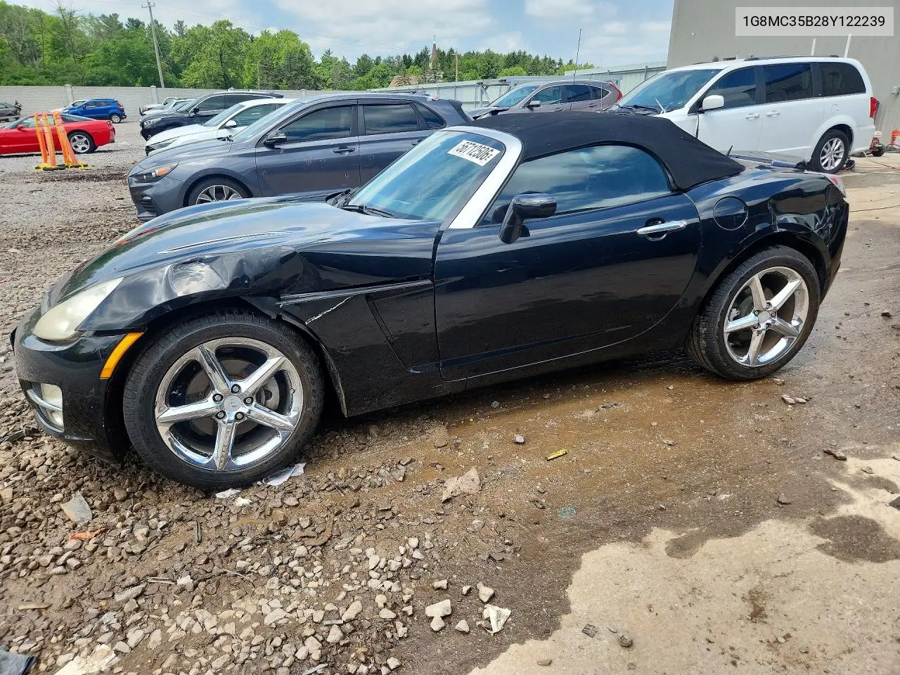 2008 Saturn Sky VIN: 1G8MC35B28Y122239 Lot: 56712506