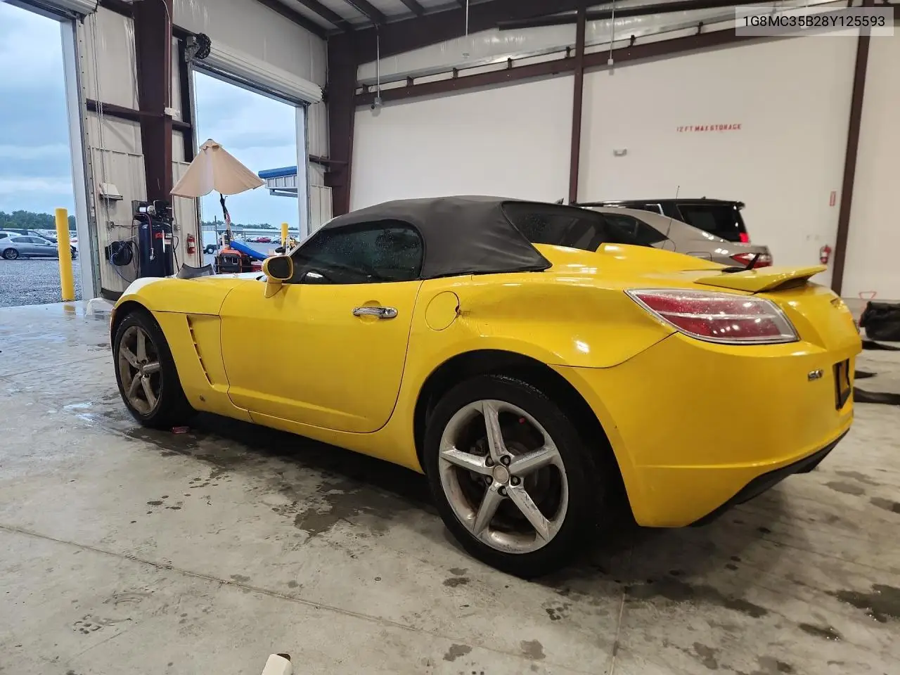 2008 Saturn Sky VIN: 1G8MC35B28Y125593 Lot: 61381716