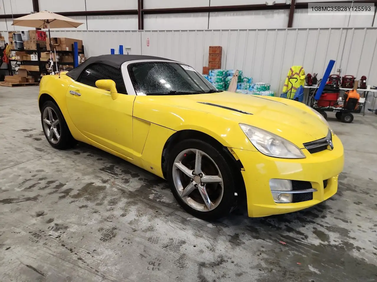 2008 Saturn Sky VIN: 1G8MC35B28Y125593 Lot: 61381716