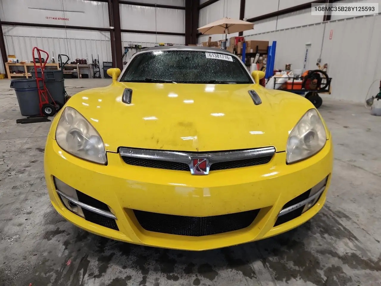 2008 Saturn Sky VIN: 1G8MC35B28Y125593 Lot: 61381716