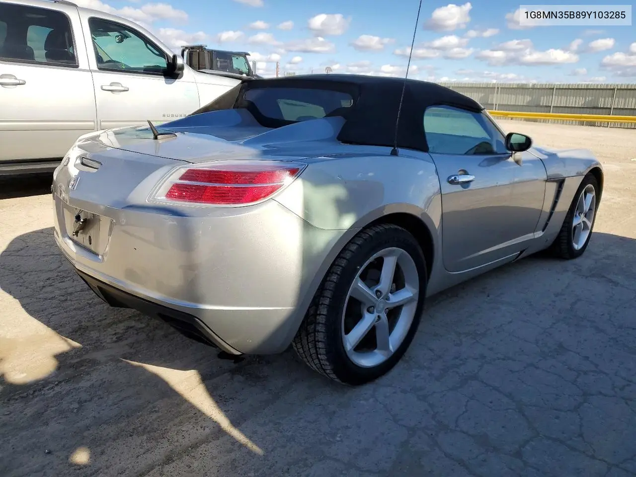 2009 Saturn Sky VIN: 1G8MN35B89Y103285 Lot: 73718805