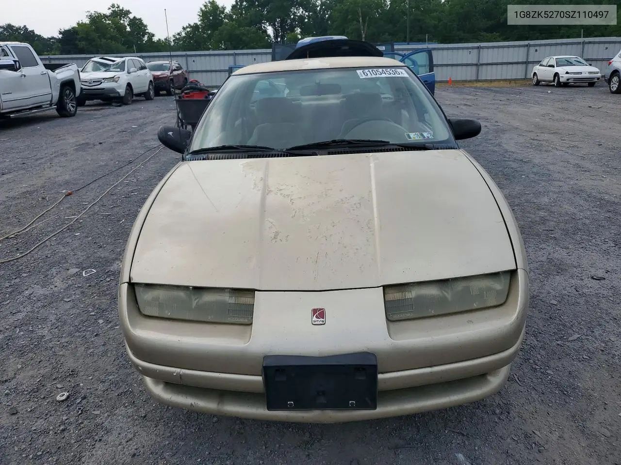 1995 Saturn Sl2 VIN: 1G8ZK5270SZ110497 Lot: 61054536